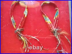 RARE NATIVE AMERICAN CEREMONIAL QUILLED ARM BANDS, with PAPERWORK SD-102509007