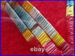 RARE NATIVE AMERICAN CEREMONIAL QUILLED ARM BANDS, with PAPERWORK SD-102509007