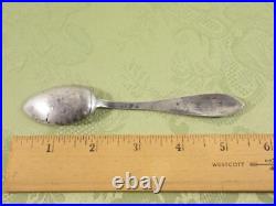 RARE NATIVE AMERICAN HAND-STAMPED 5 3/8 SOUVENIR SPOON for FRENCH LICK, IND