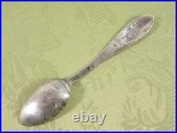 RARE NATIVE AMERICAN HAND-STAMPED 5 3/8 SOUVENIR SPOON for FRENCH LICK, IND