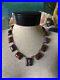 RARE-NATIVE-AMERICAN-STERLING-OR-COIN-SILVER-PETRIFIED-WOOD-98g-PANEL-NECKLACE-01-mfyh