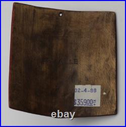 RARE Native American Authentic Wooden Art Tribal Frontlet