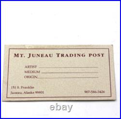 RARE Native American Authentic Wooden Art Tribal Frontlet RARE Native American Authentic Wooden Art Tribal Frontlet