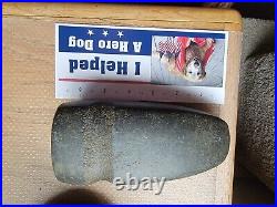 RARE Native American Indian Grooved Tomahawk Head Stone Axe Tool Weapon Awesome