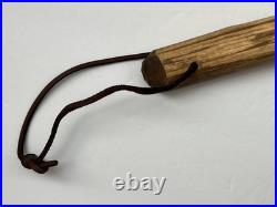 RARE Native American Indian Stone Head Tomahawk with Wooden Handle 20