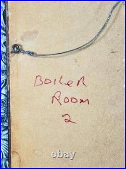 RARE Native American Indian Watercolor Painting Powhatan Algonquin Tillotson Art