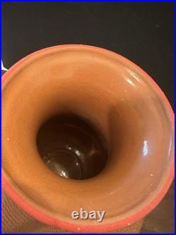 RARE Native American Lakota Sioux Pottery of Custer's Last Stand Battle Signed