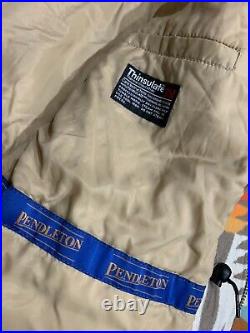 RARE Pendleton Chief Joseph Wool Parka Chakana Gold Rust Western Jacket Sz 2XL