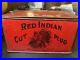 RARE-Red-Indian-Plug-American-Tobacco-Tin-Advertising-Native-American-Sign-01-jjyz