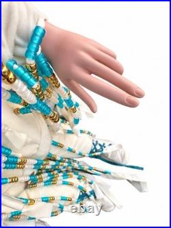 RARE Rustie White Dove 42 Native American Bride Doll #5/2000 Hand Beaded 1999