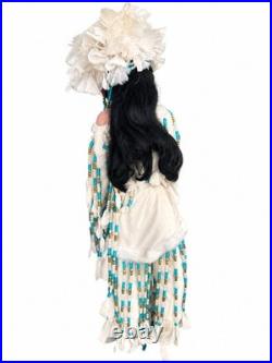RARE Rustie White Dove 42 Native American Bride Doll #5/2000 Hand Beaded 1999 RARE Rustie White Dove 42 Native American Bride Doll #5/2000 Hand Beaded 1999