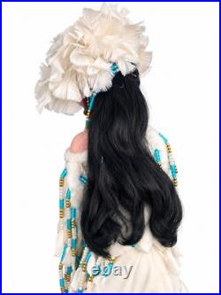 RARE Rustie White Dove 42 Native American Bride Doll #5/2000 Hand Beaded 1999