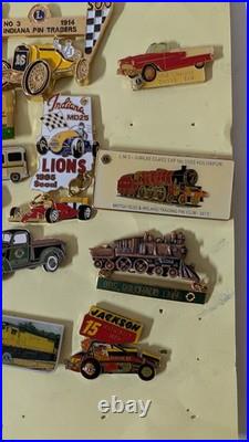 RARE Set Of 50 Lions Club Enamel Pins Native American Moccasins, Masks, Transpor