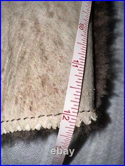 RARE Shearling Hand Crafted Vest Native American Southwest Fur Lining Leather