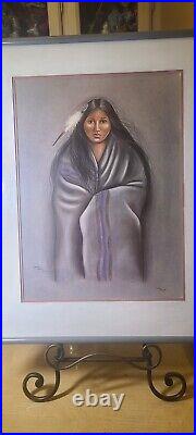 RARE Sheila Hill Native American Girl Ltd Ed. Signed Print