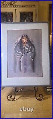 RARE Sheila Hill Native American Girl Ltd Ed. Signed Print