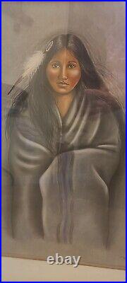 RARE Sheila Hill Native American Girl Ltd Ed. Signed Print