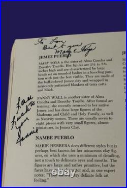 RARE Signed 1st Ed'NACIMIENTOS' 9 SIGNED Native American Artists Signatures
