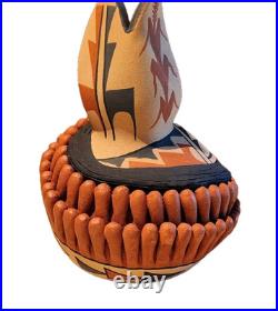 RARE Signed 6 Joseph (J. R.) Gachupin Jemez Pueblo Corn Maiden Native American