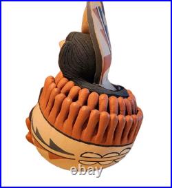 RARE Signed 6 Joseph (J. R.) Gachupin Jemez Pueblo Corn Maiden Native American