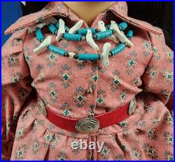 RARE Starshine Morningstar Gotz Native American Navajo Indian Doll 18 Box Stand