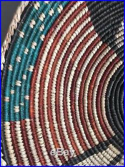 RARE VINTAGE Native American Navajo Stars and Stripes EAGLE/THUNDERBIRD Basket