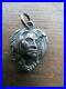RARE-Victorian-Antique-STERLING-SILVER-Puffy-Heart-CharmNative-American-Indian-01-aojs