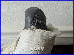 RARE Vintage Almazetta Casey Native American Clay Sculpture Signed Ltd 20/100