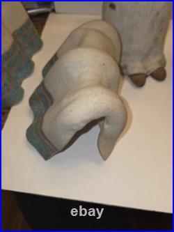 RARE Vintage Jacque Jackson Native American Pottery Statues