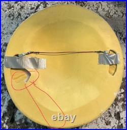 RARE Vintage Large Native American Indian Chief Head Wall Hanging Art 18.5'D