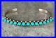 RARE-Vintage-Native-American-Zuni-PAM-MAHOOTY-Turquoise-Sterling-silver-Bracelet-01-ex