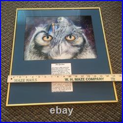 RARE Vtg Native American Signed Numbered Print By Susan Thomas Underwood 19x17