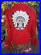 RARE-WOW-Western-Cactus-Teepee-Indian-Chief-Headdress-Crystal-Embroidered-Jacket-01-ob