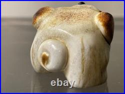 RARE Zuni Artist Ray Tsalate hand carved dog fetish Signed