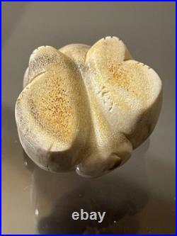 RARE Zuni Artist Ray Tsalate hand carved dog fetish Signed