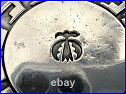 RARE vtg SOUTHWESTERN THUNDERBIRD TRINKET TRAY Fred Harvey era STERLING 46g dish