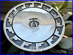 RARE vtg SOUTHWESTERN THUNDERBIRD TRINKET TRAY Fred Harvey era STERLING 46g dish