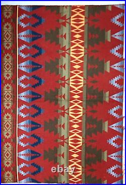 Ralph Lauren Home Rare Vtg Fabric Cott Woven Native Amer. DesignBeacon Blanket