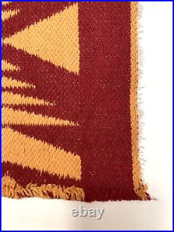 Ralph Lauren Home Rare Vtg Fabric Cott Woven Native Amer. DesignBeacon Blanket