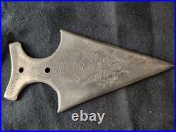 Rare! 1793 Native American Spear Head Pendant