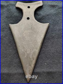 Rare! 1793 Native American Spear Head Pendant