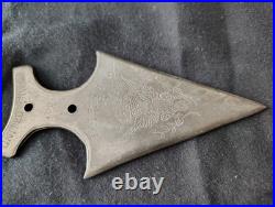 Rare! 1793 Native American Spear Head Pendant