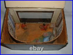 Rare 1930s WPA Museum Extension Project Diorama-Erie Making Snowshoes