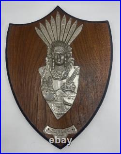 Rare 1947 Camp Mishawaka Navajo Native American Plaque