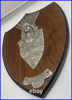 Rare 1947 Camp Mishawaka Navajo Native American Plaque