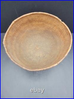 Rare 19c Large Modoc Klamath Sprague River Native American Basket 11x 8