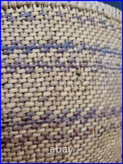 Rare 19c Large Modoc Klamath Sprague River Native American Basket 11x 8