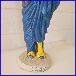 Rare 20 Native American Indian Chief Decorative Statue Figure 20 Lbs