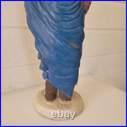 Rare 20 Native American Indian Chief Decorative Statue Figure 20 Lbs