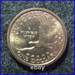 Rare! 2000-P Native American (Sacagawea) $1 Dollar Coin Strike